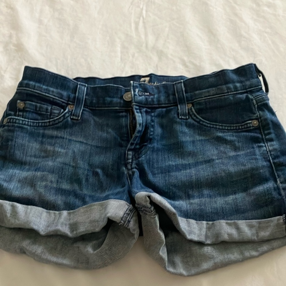 Denim shorts 2”